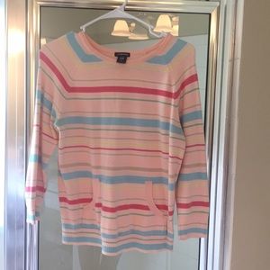 GAP quarter sleeve length sweatshirt